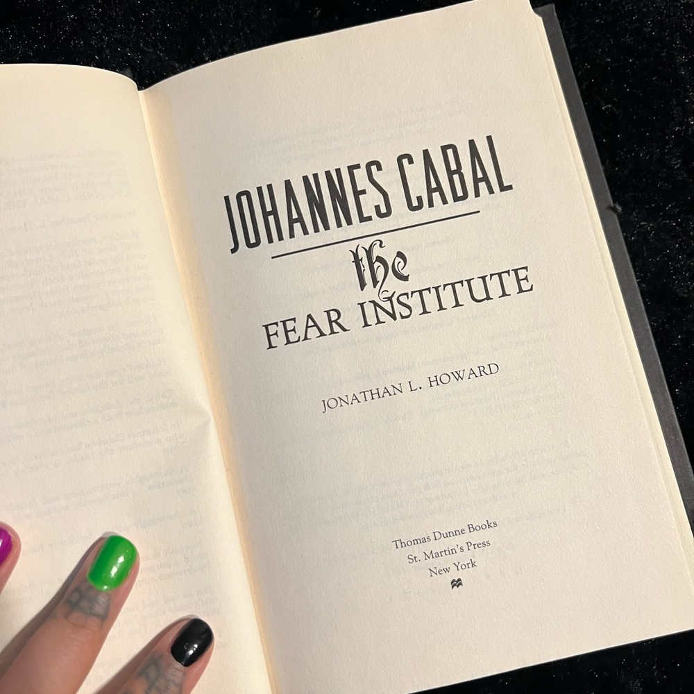 Johannes Cabal: The Fear Institute